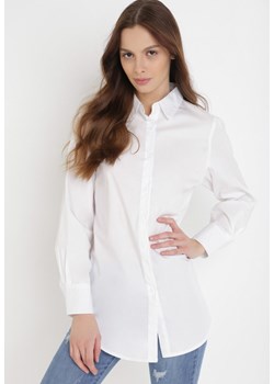 Biała Koszula Corarelia ze sklepu Born2be Odzież w kategorii Koszule damskie - zdjęcie 104120703