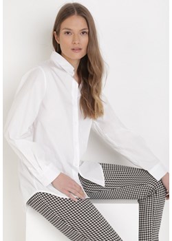 Biała Koszula Miraguna ze sklepu Born2be Odzież w kategorii Koszule damskie - zdjęcie 104673822