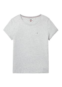 t-shirt damski tommy hilfiger dw0dw02675 szary ze sklepu Royal Shop w kategorii Bluzki damskie - zdjęcie 104689704