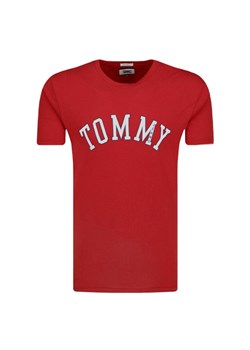 t-shirt męski tommy hilfiger czerwony ze sklepu Royal Shop w kategorii T-shirty męskie - zdjęcie 104693663