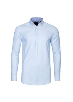 koszula męska di selentino błękitna slim ze sklepu Royal Shop w kategorii Koszule męskie - zdjęcie 104693670