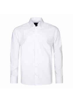 koszula męska di selentino biała gładka classic fit ze sklepu Royal Shop w kategorii Koszule męskie - zdjęcie 104694343