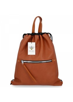 BEE BAG Uniwersalna Torebka Damska Shopper Bag XL Beatrice Ruda (kolory) ze sklepu PaniTorbalska w kategorii Plecaki - zdjęcie 104727740