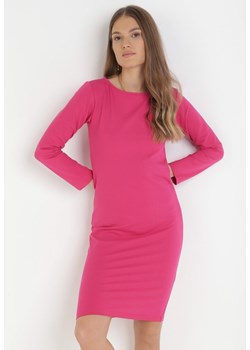 Różowa Sukienka Sanya ze sklepu Born2be Odzież w kategorii Sukienki - zdjęcie 104797981