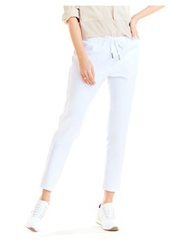Spodnie w kolorze białym ze sklepu Limango Polska w kategorii Spodnie damskie - zdjęcie 105237923