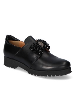Półbuty Karino 3497/076-P Czarne lico ze sklepu Arturo-obuwie w kategorii Półbuty damskie - zdjęcie 105414153