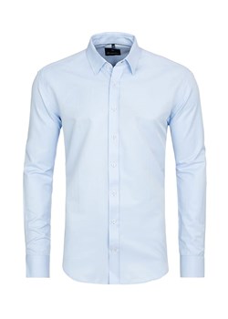 koszula męska salzburg sky blue slim di selentino błękitna ze sklepu Royal Shop w kategorii Koszule męskie - zdjęcie 105854253