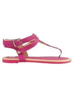 Różowe sandały damskie japonki buty letnie ze sklepu Kokietki w kategorii Sandały damskie - zdjęcie 106048590