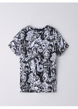 Cropp - Koszulka z nadrukiem - biały ze sklepu Cropp w kategorii T-shirty męskie - zdjęcie 106136571