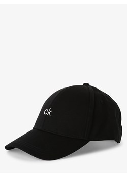 Calvin Klein - Męska czapka z daszkiem, czarny ze sklepu vangraaf w kategorii Czapki z daszkiem męskie - zdjęcie 106151612