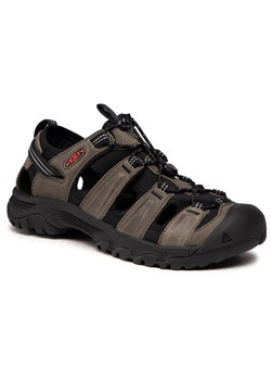 Sandały KEEN - Targhee III Sandal 1022428 Grey/Black ze sklepu eobuwie.pl w kategorii Sandały męskie - zdjęcie 106208821