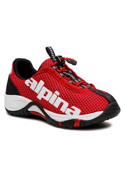 Buty sportowe dziecięce Alpina z napisami sznurowane 