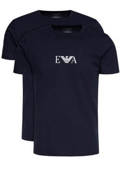 t-shirt męski emporio armani 2 pack 111267 cc715 granatowy  stretch ze sklepu Royal Shop w kategorii T-shirty męskie - zdjęcie 106321272