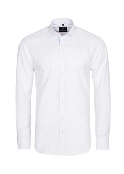 koszula męska di selentino biała slim fit ze sklepu Royal Shop w kategorii Koszule męskie - zdjęcie 106321273