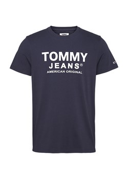Tommy Hilfiger T-shirt Męski Regular Fit Navy ze sklepu dewear.pl w kategorii T-shirty męskie - zdjęcie 106376052
