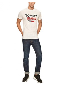 Tommy Hilfiger T-shirt Męski Regular Fit White ze sklepu dewear.pl w kategorii T-shirty męskie - zdjęcie 106376084