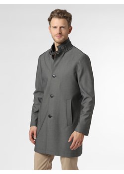 Finshley & Harding - Płaszcz męski, szary ze sklepu vangraaf w kategorii Płaszcze męskie - zdjęcie 106431450
