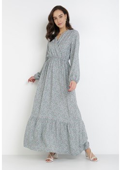 Jasnoniebieska Sukienka Diasea ze sklepu Born2be Odzież w kategorii Sukienki - zdjęcie 106441923