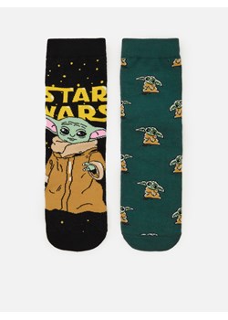 Cropp - 2 pack skarpet Star Wars - czarny ze sklepu Cropp w kategorii Skarpetki męskie - zdjęcie 106501644