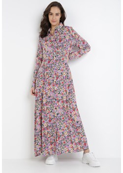 Fioletowa Sukienka Daeithe ze sklepu Born2be Odzież w kategorii Sukienki - zdjęcie 106711632