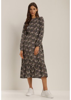Granatowa Sukienka Nauria ze sklepu Renee odzież w kategorii Sukienki - zdjęcie 106720902