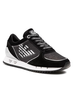 Sneakersy EA7 EMPORIO ARMANI - X7X005 XK210 N629 Black/Silver ze sklepu eobuwie.pl w kategorii Buty sportowe damskie - zdjęcie 107017620