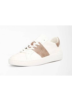 sneakersy męskie guess fm5vesfal12 białe ze sklepu Royal Shop w kategorii Trampki damskie - zdjęcie 107352072