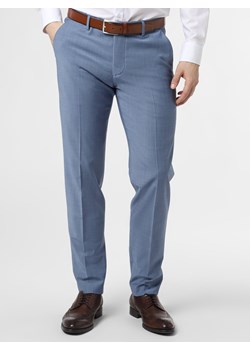 Cinque Męskie spodnie od garnituru modułowego Mężczyźni Regular Fit jasnoniebieski marmurkowy ze sklepu vangraaf w kategorii Spodnie męskie - zdjęcie 107438124