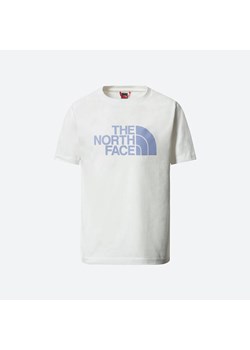 T-shirt chłopięce biały The North Face na lato 