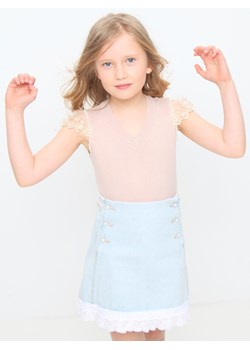 Jeansowa spódnica zapinana na perełki Anima by Justyna Steczkowska ze sklepu Eye For Fashion w kategorii Spódnice dziewczęce - zdjęcie 107447141