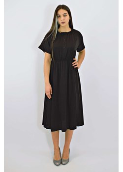 sukienka damska calvin klein k20k200793 czarna ze sklepu Royal Shop w kategorii Sukienki - zdjęcie 107589581