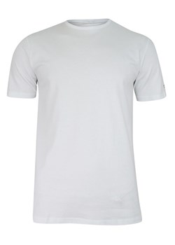 T-shirt Biały Gładki Bawełniany, Męski, Krótki Rękaw, U-neck -PAKO JEANS TSPJNSSIMPLEbi ze sklepu JegoSzafa.pl w kategorii T-shirty męskie - zdjęcie 107719303