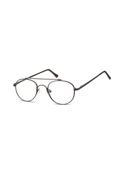 Okulary oprawki okrągłe zerówki metalowe korekcyjne 785 czarne ze sklepu Stylion w kategorii Okulary zerówki męskie - zdjęcie 107783624