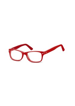 Okulary dziecięce zerówki Nerdy AK49 czerwone ze sklepu Stylion w kategorii Akcesoria dziecięce - zdjęcie 107783700
