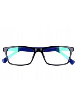 Okulary z filtrem Antyrefleksyjne zerówki Nerdy 9511D czarno-niebieskie ze sklepu Stylion w kategorii Okulary przeciwsłoneczne męskie - zdjęcie 107783750
