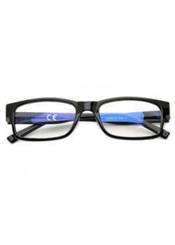 Okulary z filtrem Antyrefleksyjne zerówki Nerdy prostokątne DR-109-C1 ze sklepu Stylion w kategorii Okulary przeciwsłoneczne męskie - zdjęcie 107783772