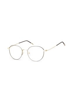 Lenonki Okulary oprawki optyczne 928E złote + czarne ze sklepu Stylion w kategorii Oprawki do okularów męskich - zdjęcie 107784033