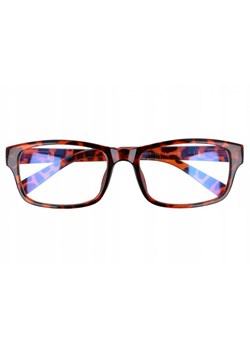 Prostokątne a'la Nerdy zerówki z Antyrefleksem okulary z filtrem ST1202A ze sklepu Stylion w kategorii Okulary korekcyjne damskie - zdjęcie 107784171