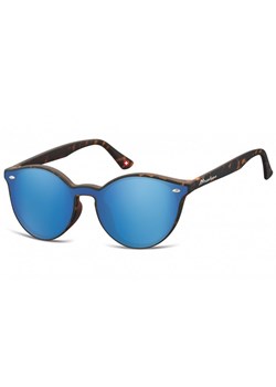 Okulary Pełne LUSTRO  okrągłe lenonki lustrzane MS46D ze sklepu Stylion w kategorii Okulary przeciwsłoneczne damskie - zdjęcie 107784261