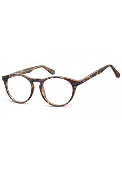 Okulary oprawki korekcyjne okrągłe Lenonki zerówki Sunoptic CP146D szylkret mix ze sklepu Stylion w kategorii Okulary zerówki męskie - zdjęcie 107784491