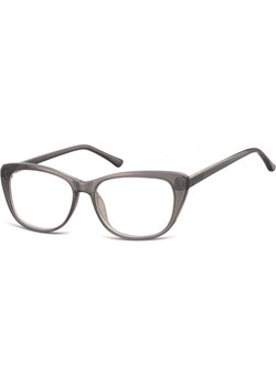 Okulary oprawki korekcyjne Kocie Oczy zerówki Sunoptic CP129D szare ze sklepu Stylion w kategorii Okulary zerówki męskie - zdjęcie 107784591