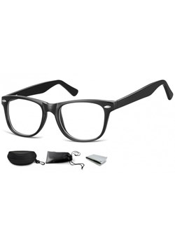 Okulary oprawki zerówki korekcyjne Nerdy Flex Sunoptic AC15 czarne ze sklepu Stylion w kategorii Okulary zerówki męskie - zdjęcie 107784691