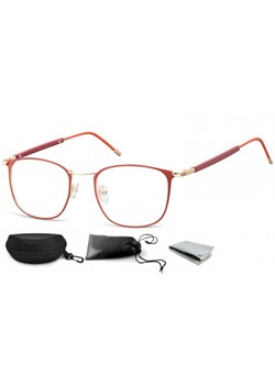 Okulary oprawki optyczne korekcyjne Montana 934G czerwono-złote ze sklepu Stylion w kategorii Okulary korekcyjne męskie - zdjęcie 107784751