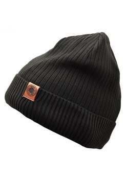 Męska Zimowa Czapka Czarna z polarem - L/XL EXTREME ST-546 ze sklepu Stylion w kategorii Czapki zimowe męskie - zdjęcie 107784881