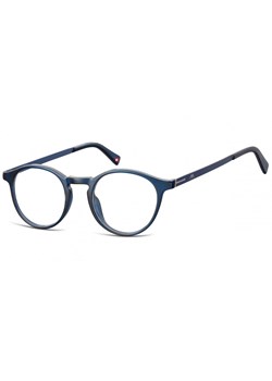 Okulary oprawki korekcyjne okrągłe Lenonki zerówki Montana MA58B ciemne niebieskie ze sklepu Stylion w kategorii Okulary zerówki męskie - zdjęcie 107785111