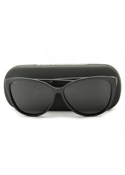 Damskie okulary Kocie polaryzacyjne czarne POL-816 ze sklepu Stylion w kategorii Okulary przeciwsłoneczne damskie - zdjęcie 107785493