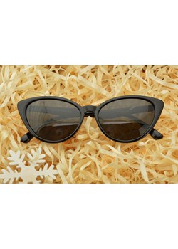 Kocie Oczy czarne przeciwsłoneczne okulary damskie z polaryzacją POL-201 ze sklepu Stylion w kategorii Okulary przeciwsłoneczne damskie - zdjęcie 107785503