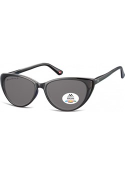 OKULARY Polaryzacyjne Przeciwsłoneczne KOCIE Oczy Damskie Flex MP43 czarne ze sklepu Stylion w kategorii Okulary przeciwsłoneczne damskie - zdjęcie 107785543
