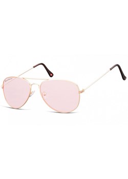 Różowe Okulary Przeciwsłoneczne Pilotki Aviator Montana FS86A ze sklepu Stylion w kategorii Okulary przeciwsłoneczne damskie - zdjęcie 107785561