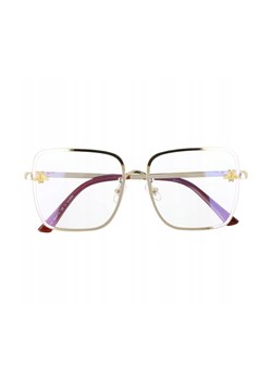 Okulary Kwadratowe z filtrem światła niebieskiego do komputera zerówki 2535 ze sklepu Stylion w kategorii Okulary korekcyjne męskie - zdjęcie 107786080